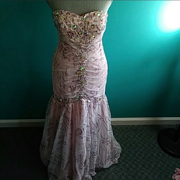 Rhinestone Mermaid Dress